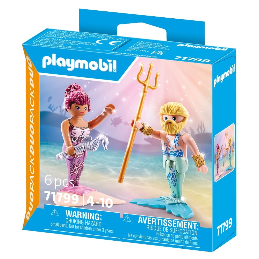 Playmobil - Set 2 figurine Sirena si Triton - 2 | YEO