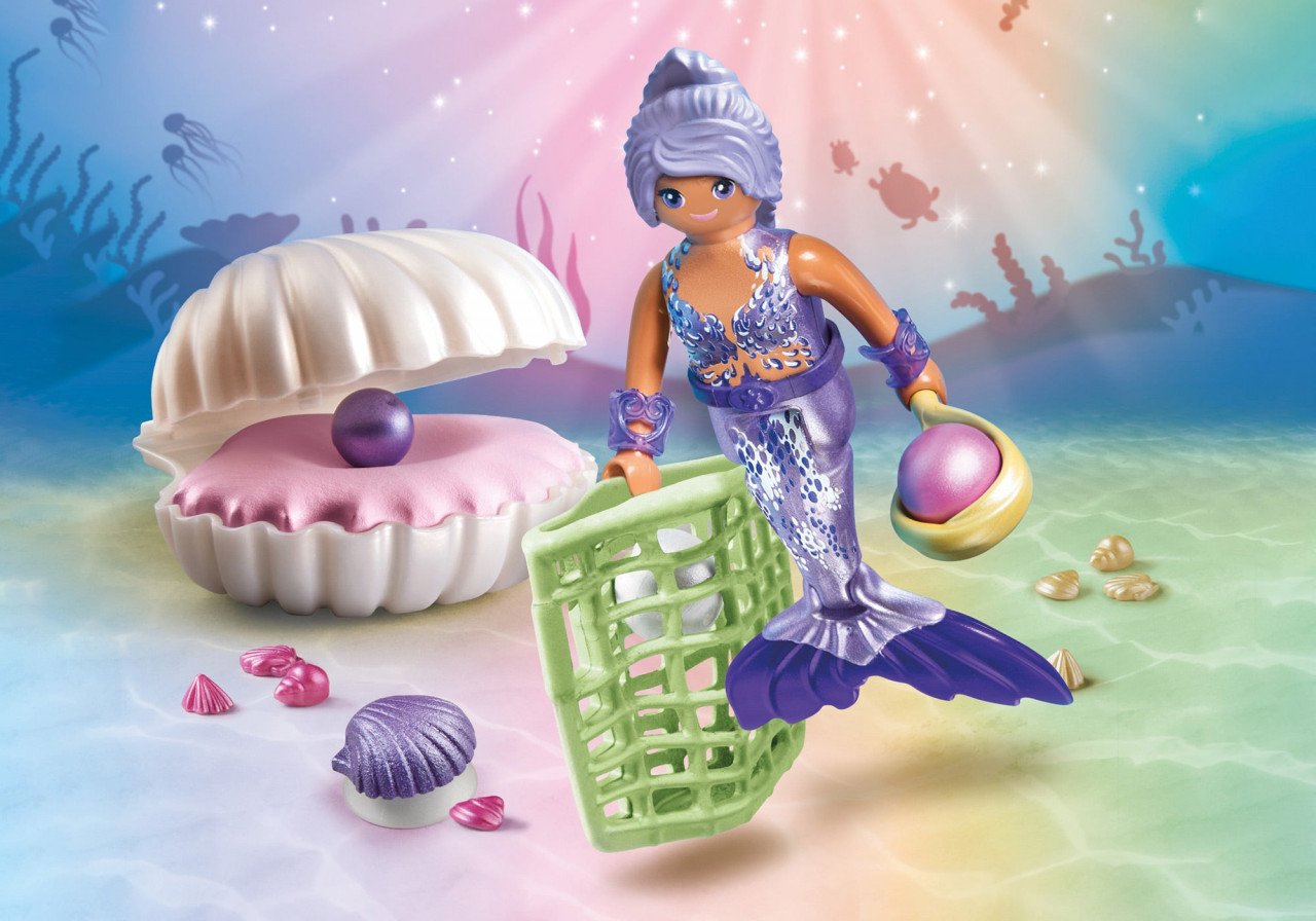 Playmobil-SIRENA CU PERLA IN SCOICA - 2 | YEO