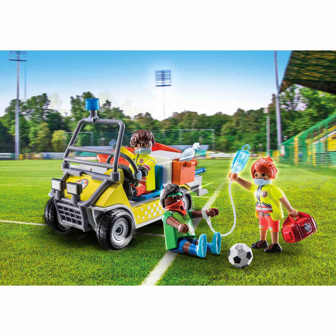 Playmobil - Vehicul Galben De Salvare - 1 | YEO