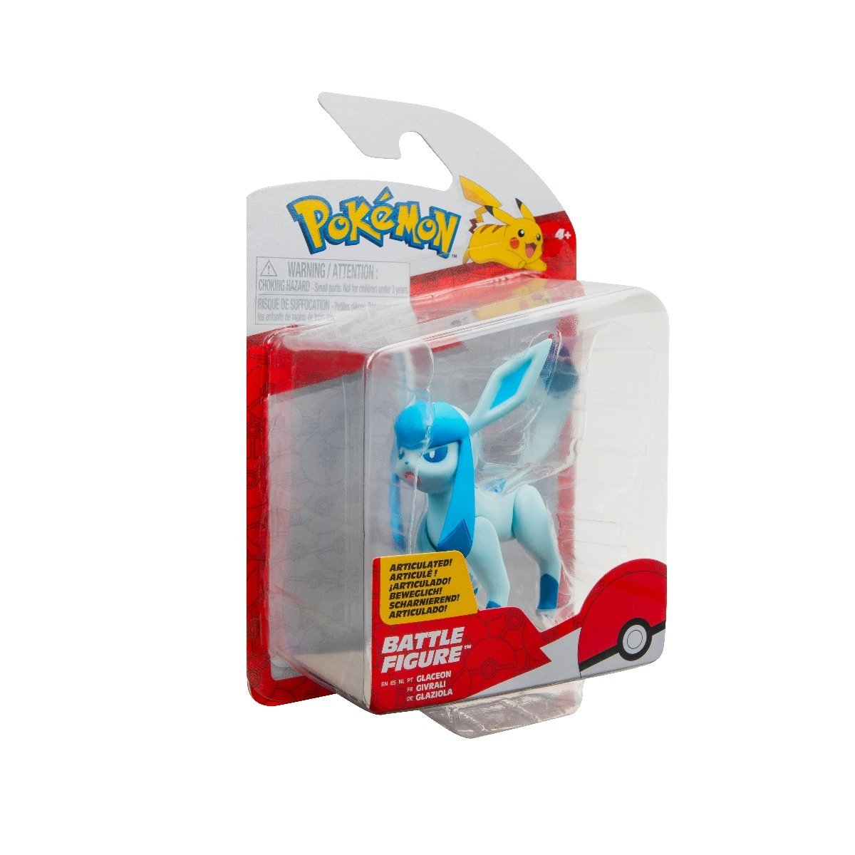 Pokemon - Figurina de actiune, Glaceon, S15 - 3 | YEO