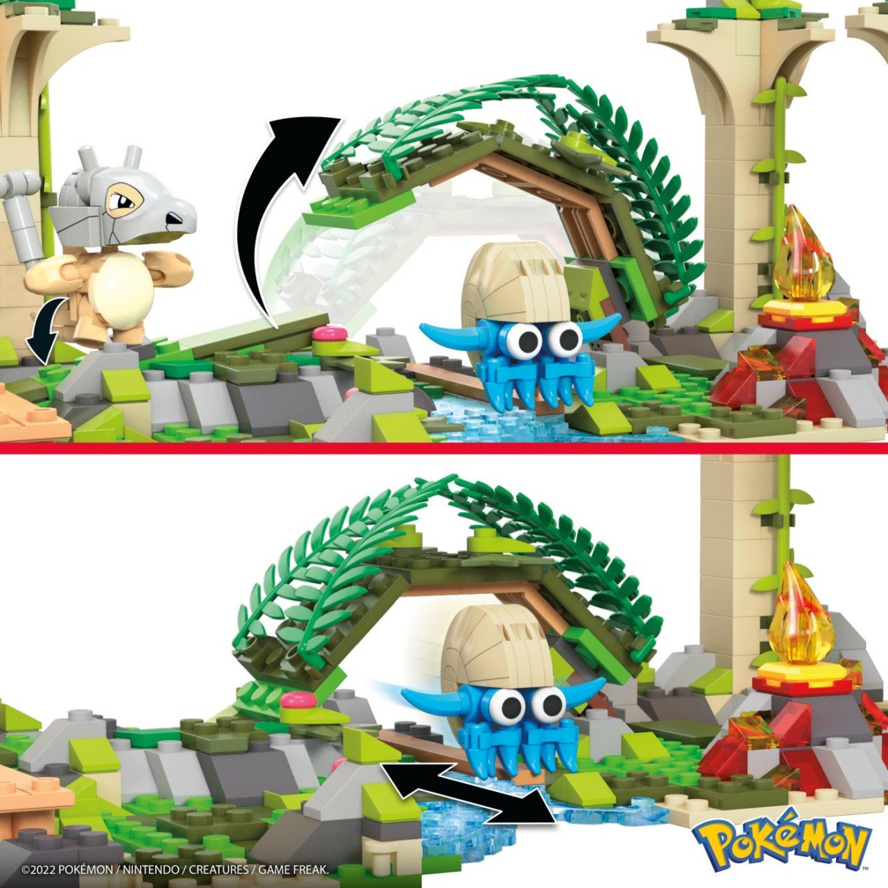 Pokemon Mega Construx Ruinele Junglei - 2 | YEO