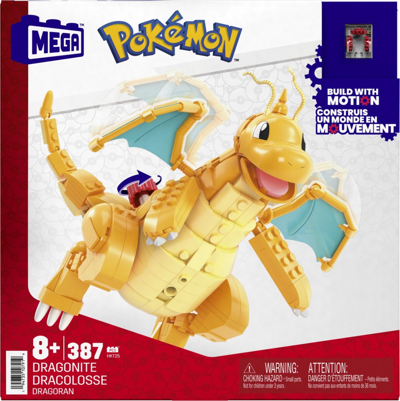 Pokemon Mega Set De Constructie Dragonite