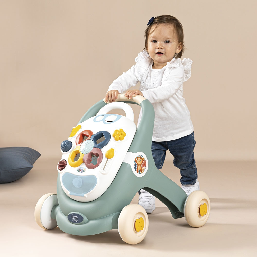 Premergator Smoby Trotty Walker 3 in 1 verde - 3 | YEO