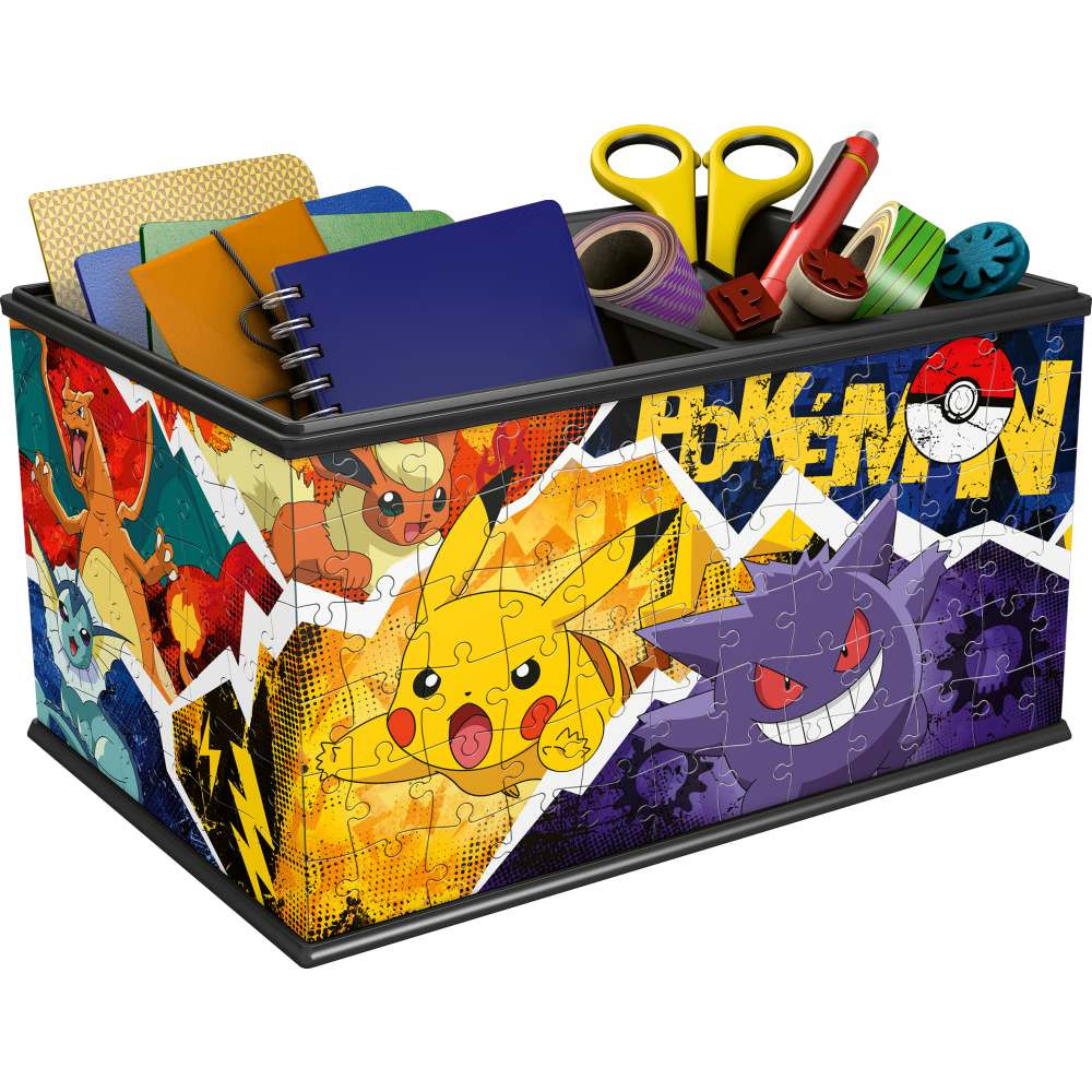 Puzzle 3D cutie depozitare Pokemon 216 piese - 1 | YEO