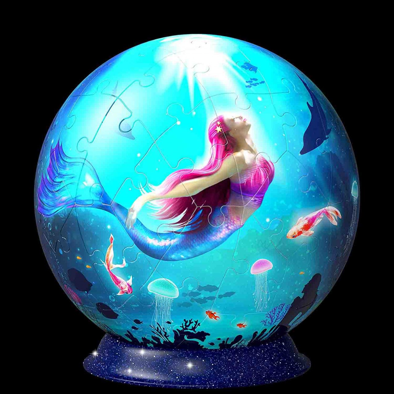 Puzzle 3D Sirena, 72 Piese - 2 | YEO