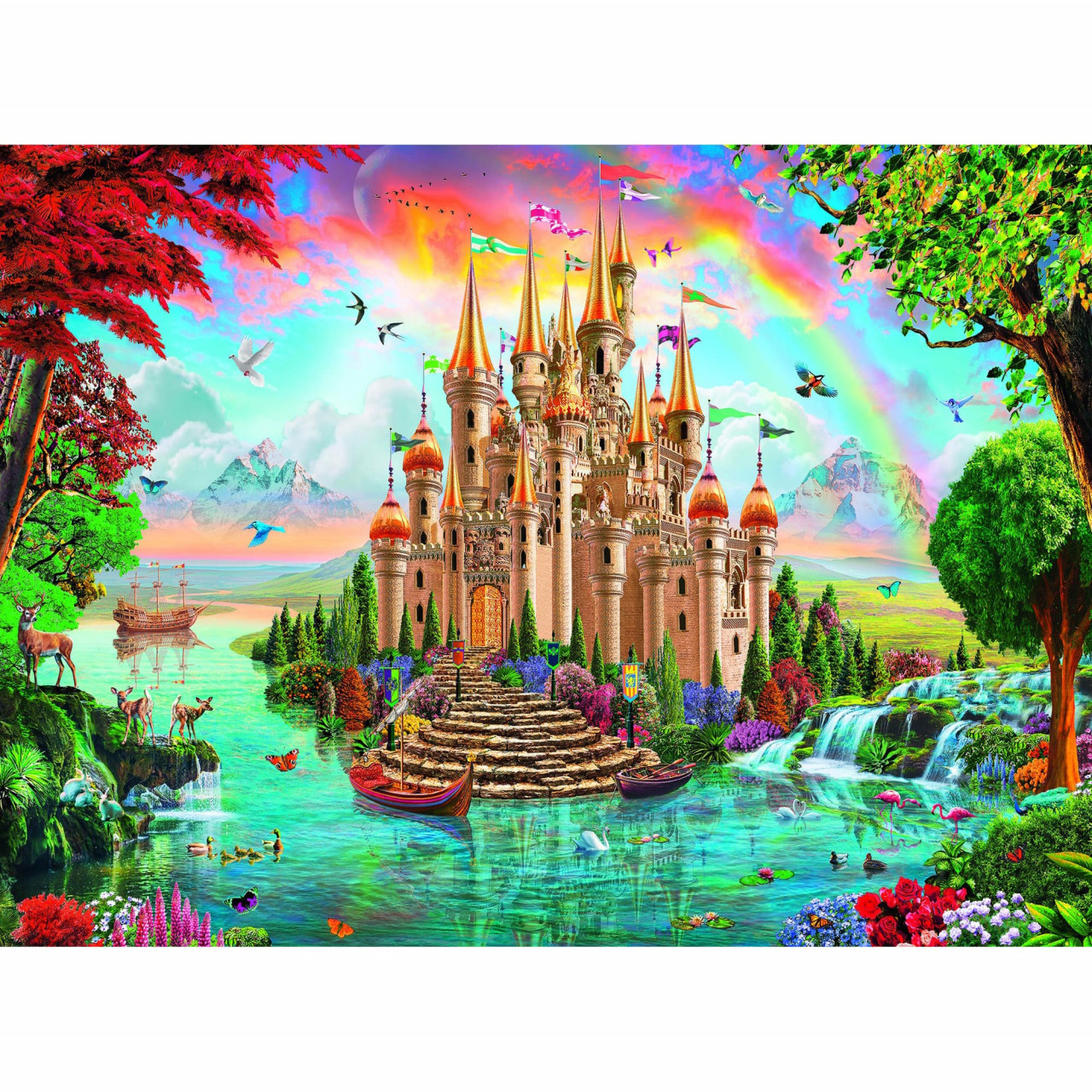 Puzzle Castelul Zanei, 100 Piese - 1 | YEO