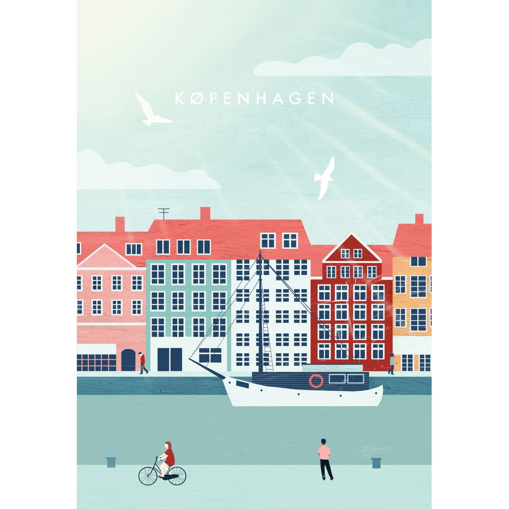 Puzzle Copenhaga 300 piese - 1 | YEO