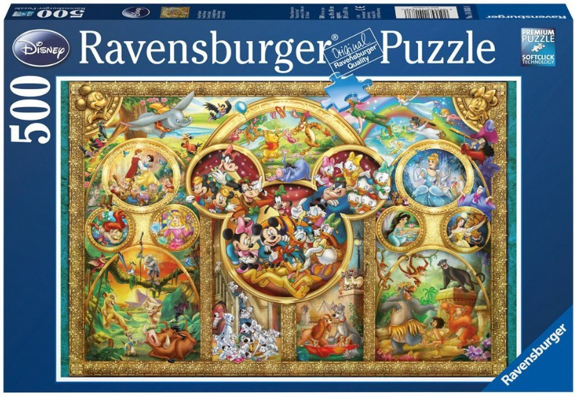 Puzzle Familia Disney, 500 Piese - 1 | YEO