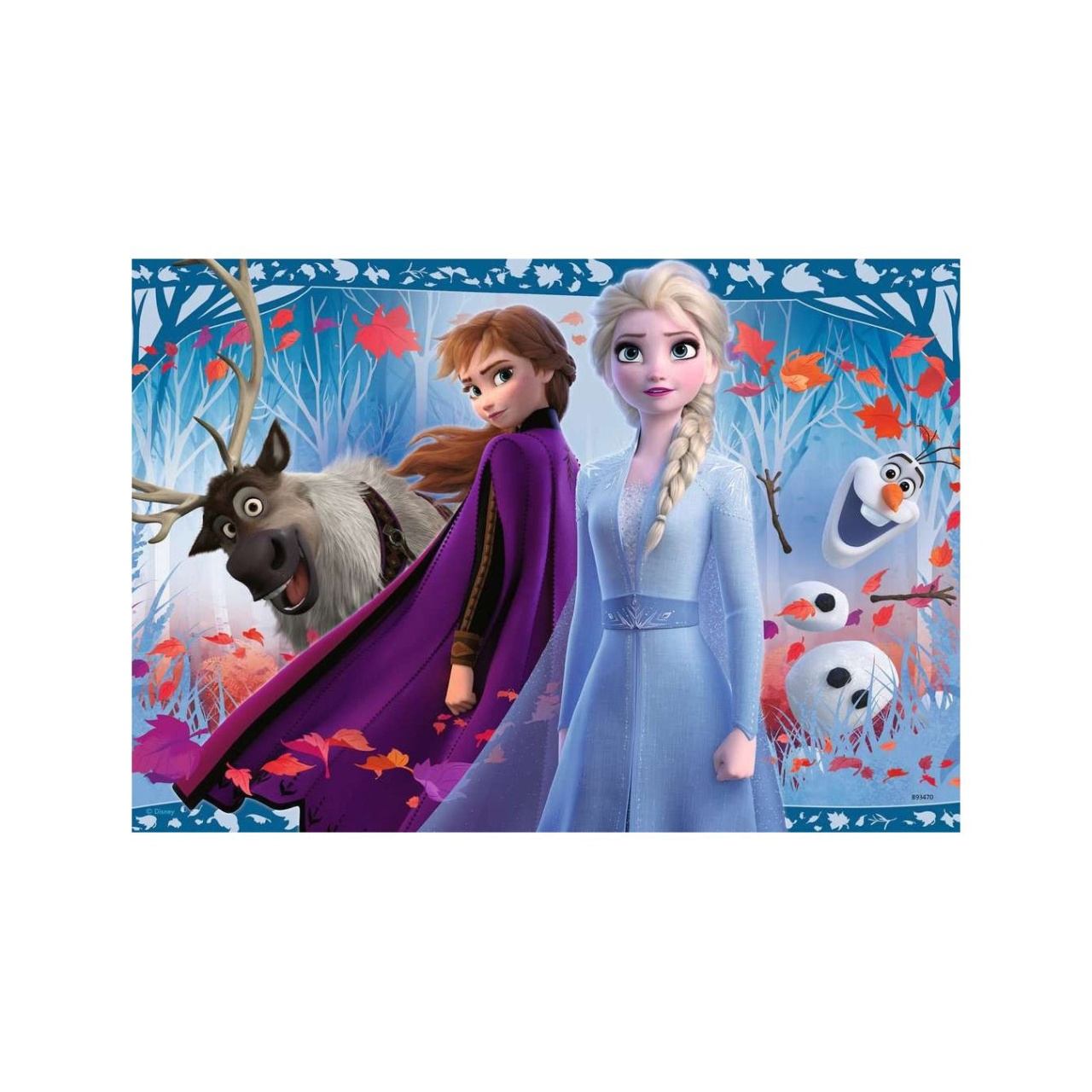 Puzzle Frozen II, 2X12 Piese - 1 | YEO