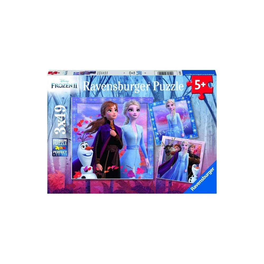 Puzzle Frozen II, 3X49 Piese