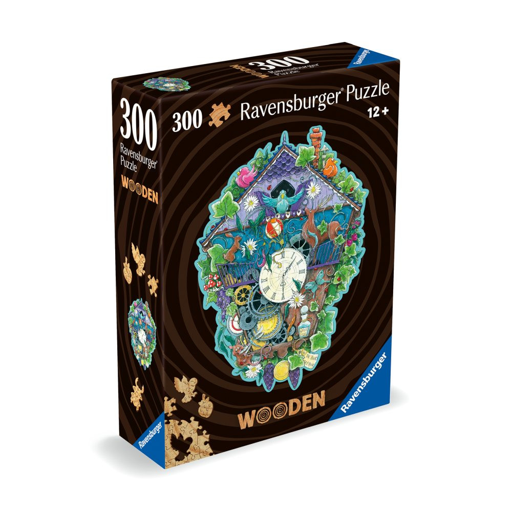 Puzzle lemn ceas 300 piese - 2 | YEO