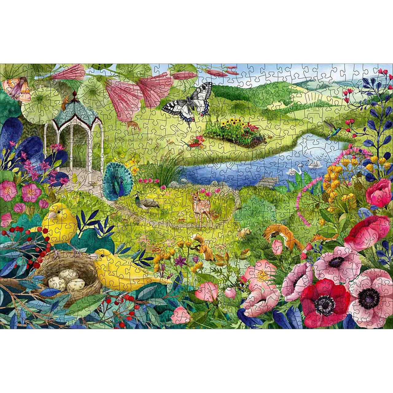 Puzzle Lemn Natura, 500 Piese - 1 | YEO