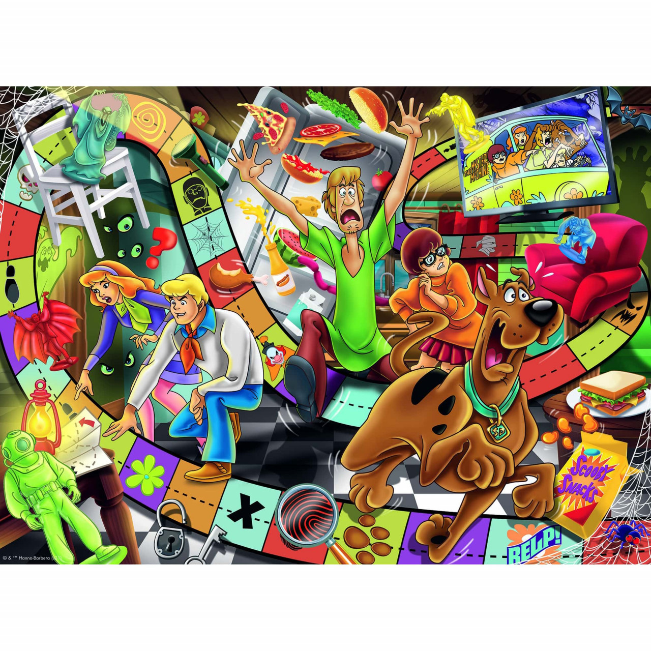 Puzzle Scooby Doo, 200 Piese - 1 | YEO