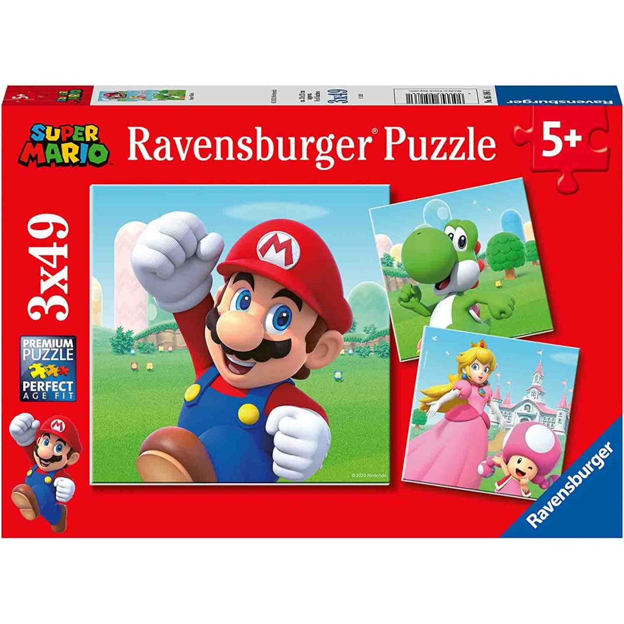 Puzzle Super Mario, 3X49 Piese
