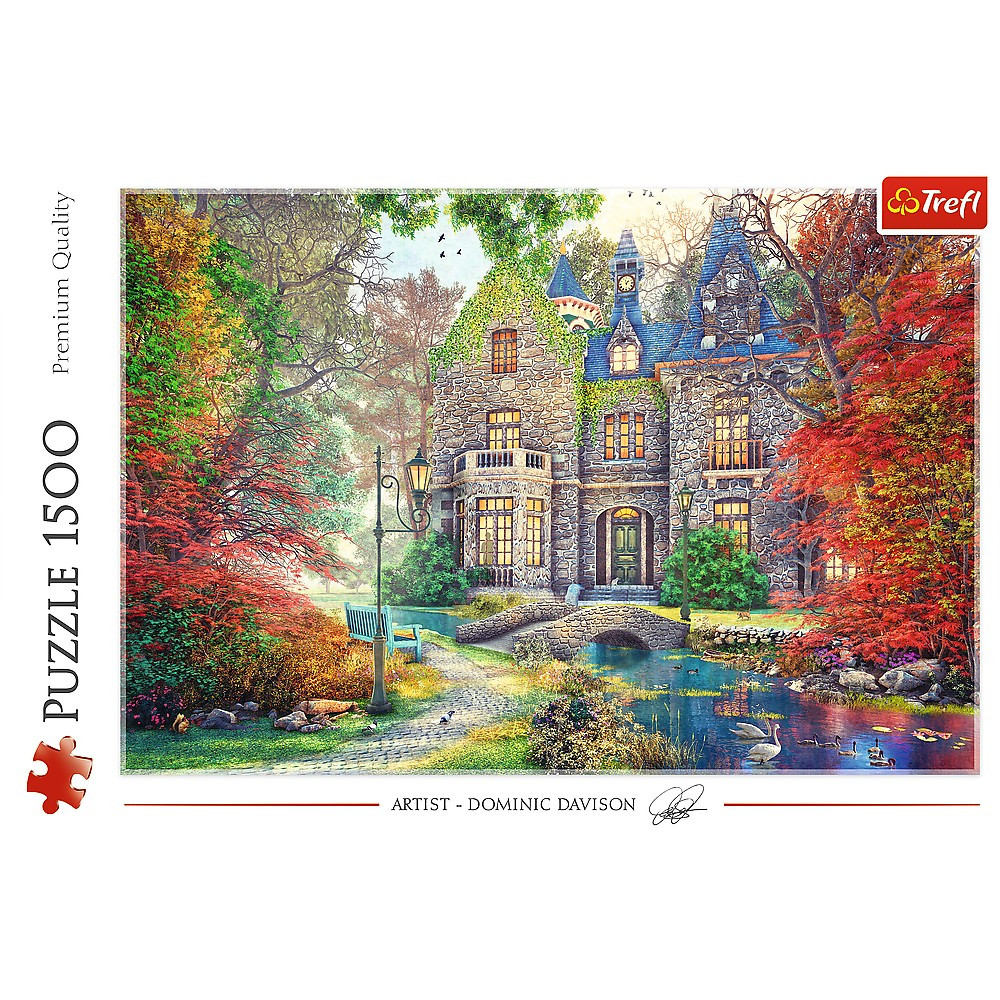 Puzzle Trefl 1500 Conac De Toamna - 2 | YEO