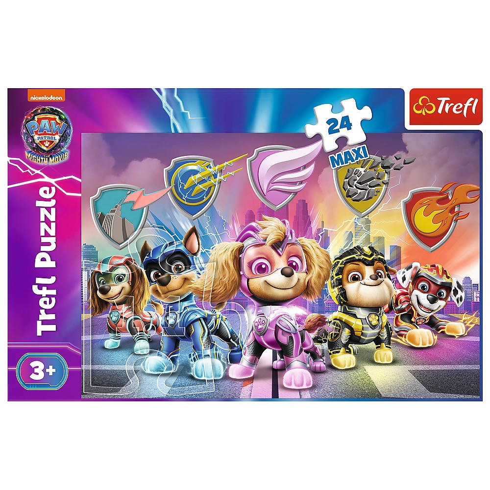 Puzzle Trefl 24 Maxi Patrula Catelusilor Cateii In Actiune - 2 | YEO