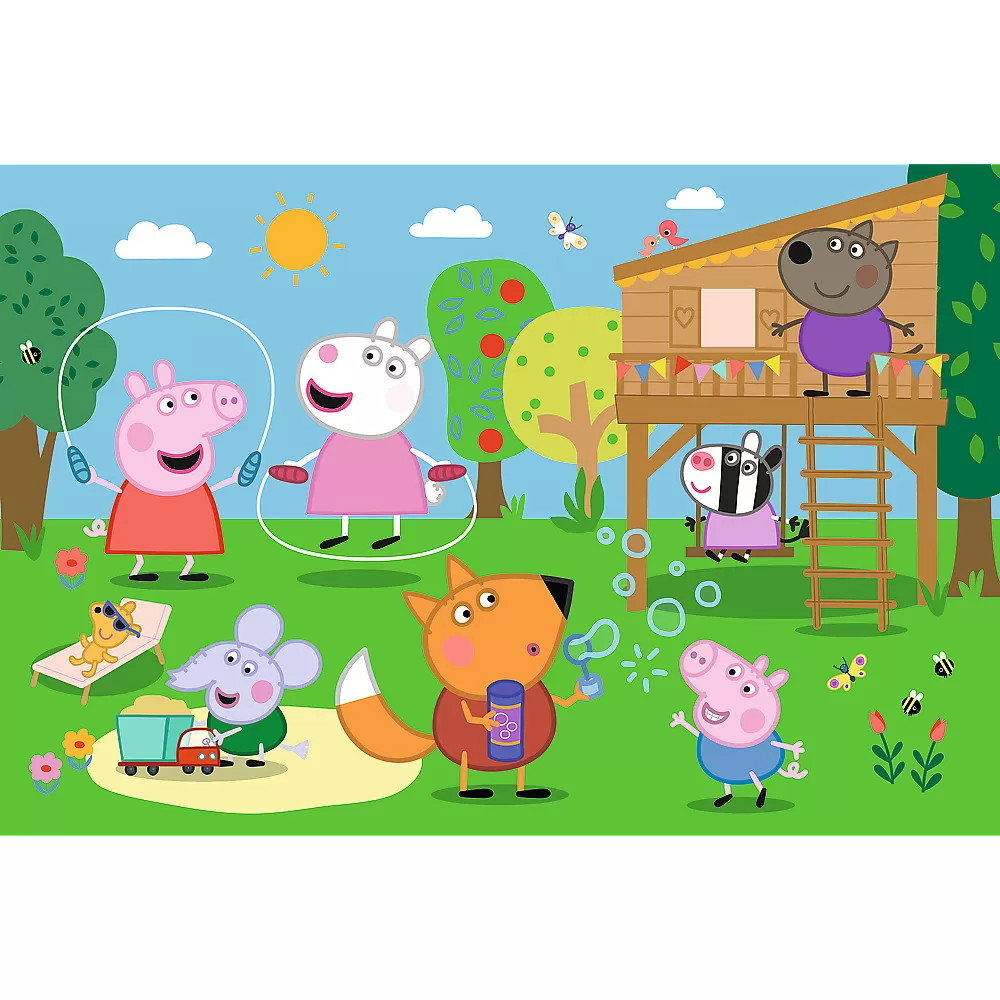 Puzzle Trefl 24 Maxi Peppa Pig Distractia Din Iarba - 1 | YEO