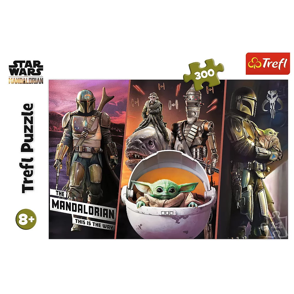 Puzzle Trefl 300 Star Wars Mandalorianul - 2 | YEO