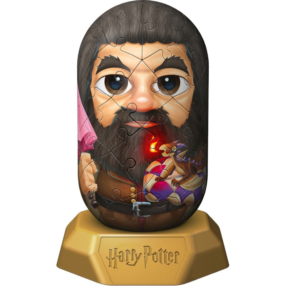 Ravensburger - Puzzle 3D Hylkies Harry Potter mini figurina de colectie Rubeus Hagrid 54 piese - 2 | YEO