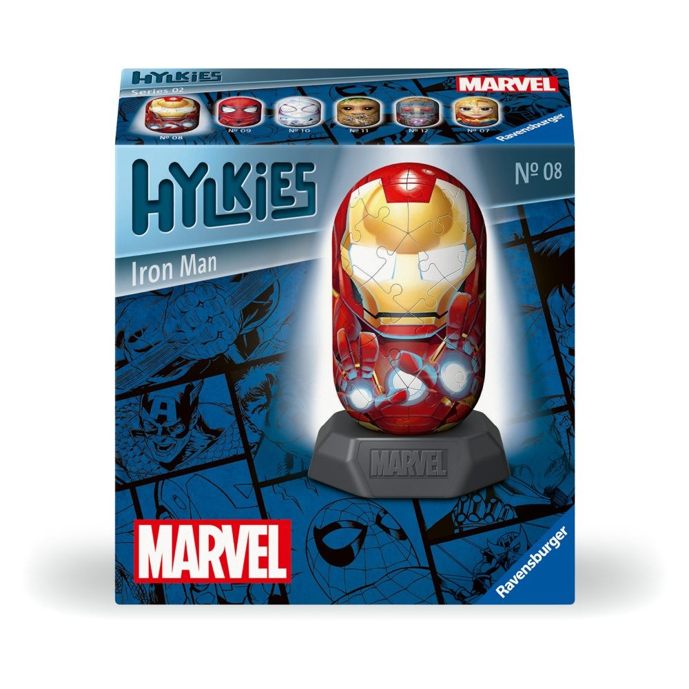 Ravensburger - Puzzle 3D Hylkies Marvel Iron man 54 piese - 2 | YEO