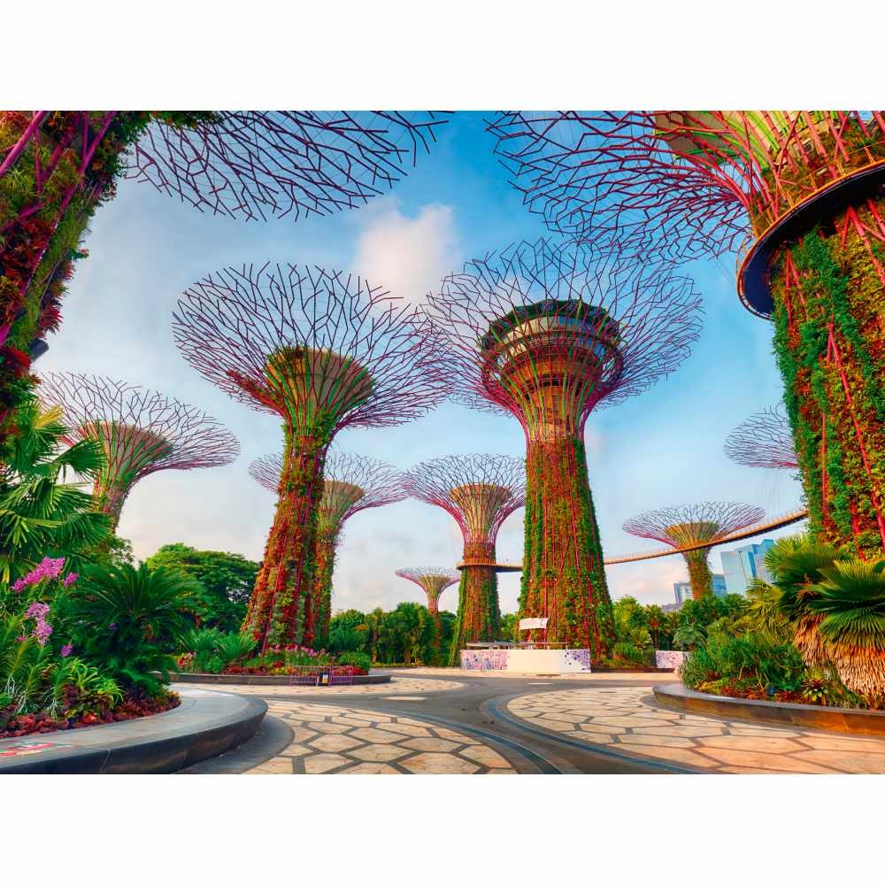 Ravensburger - Puzzle Gardens by the Bay Singapore 1500 piese - 2 | YEO