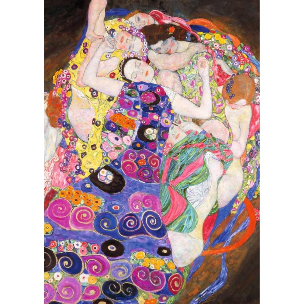 Ravensburger - Puzzle Gustav Klimt Fecioara 1000 piese design nou - 1 | YEO