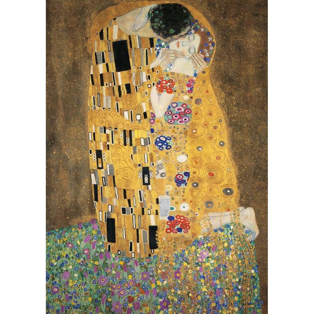 Ravensburger - Puzzle Klimt Sarutul 1500 piese design nou - 1 | YEO