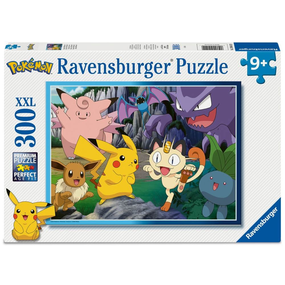 Ravensburger - Puzzle Pokemoni 300 piese XXL