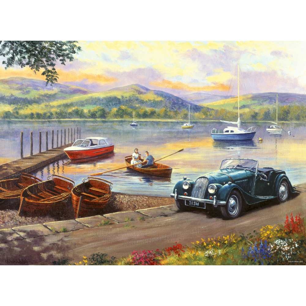 Ravensburger - Puzzle popas la lac 500 piese - 2 | YEO
