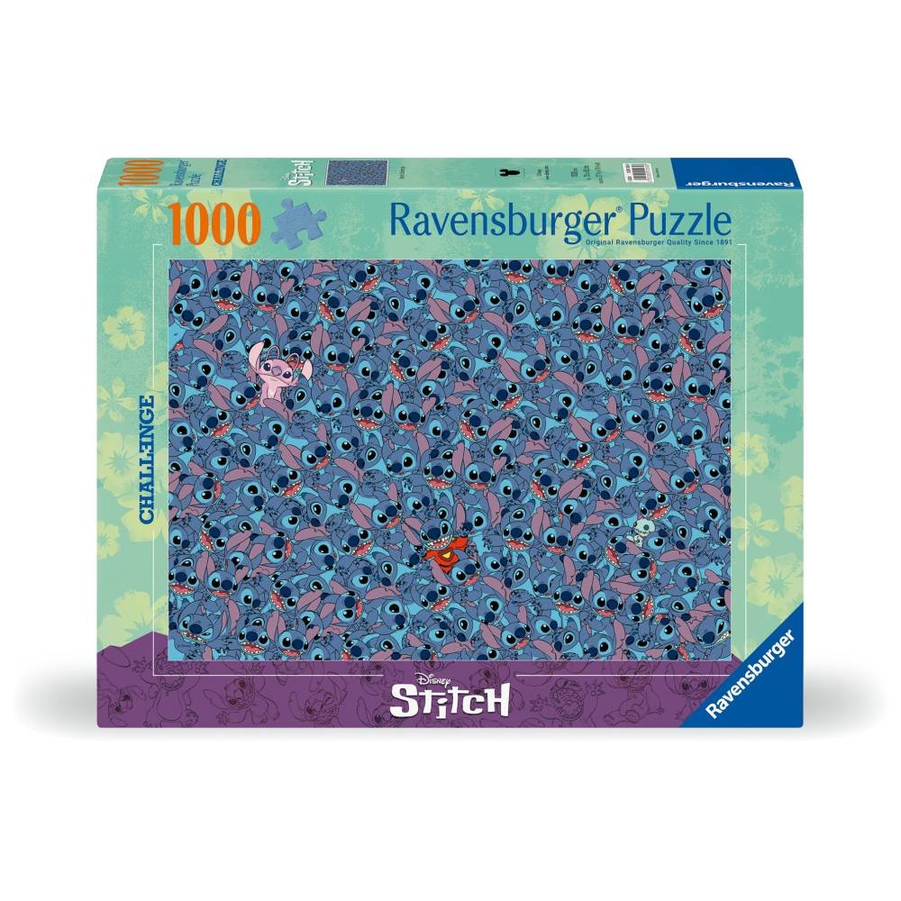 Ravensburger - Puzzle provocare Disney Stitch 1000 piese