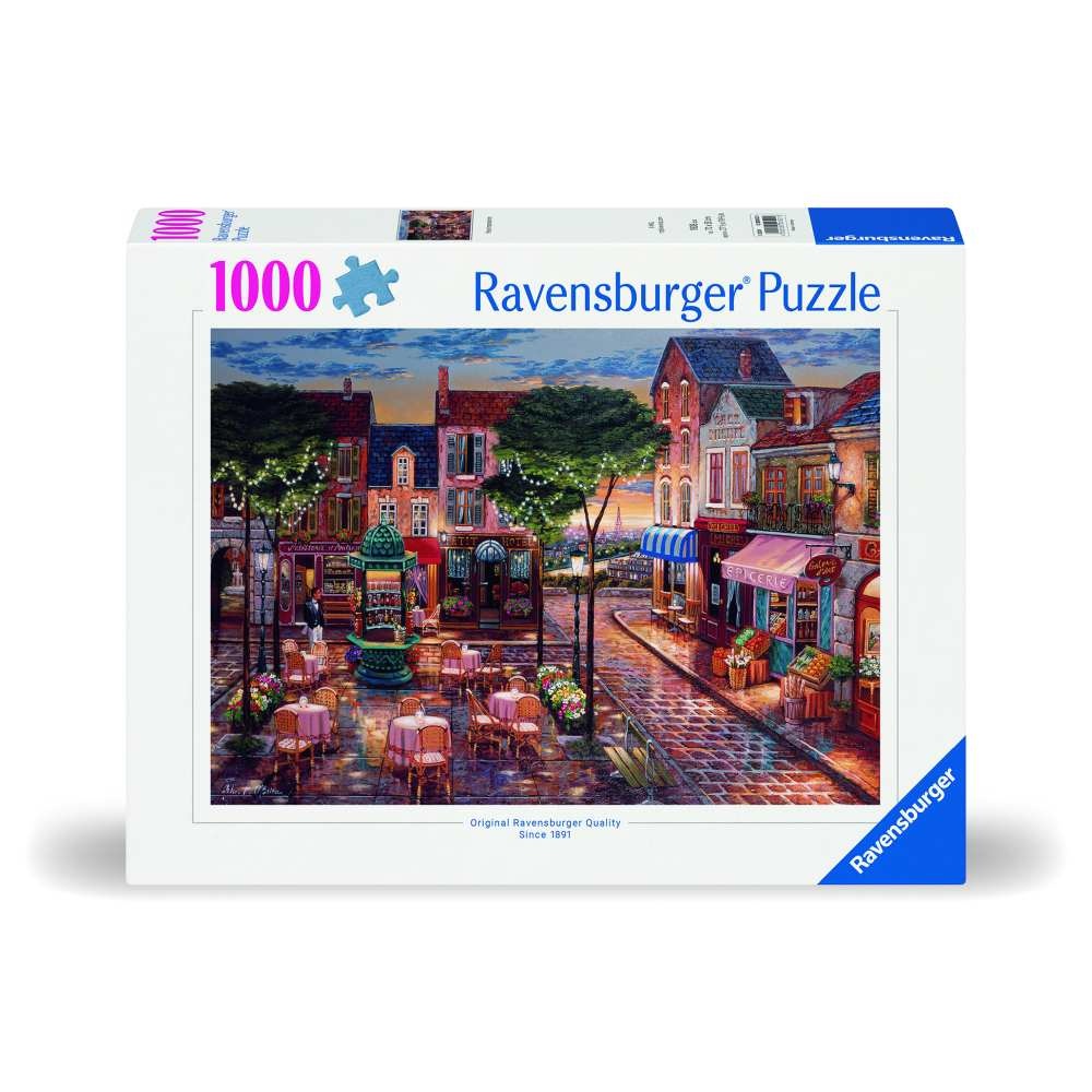 Ravensburger - Puzzle strada din Paris 1000 piese design nou