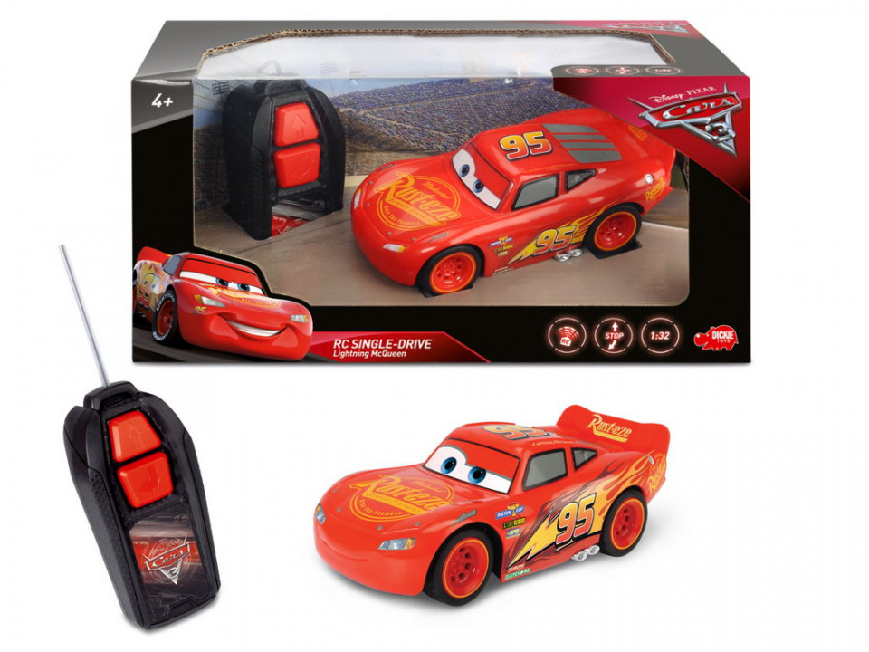 Rc Cars 3 Lightning Mcqueen Single Drive - 1 | YEO