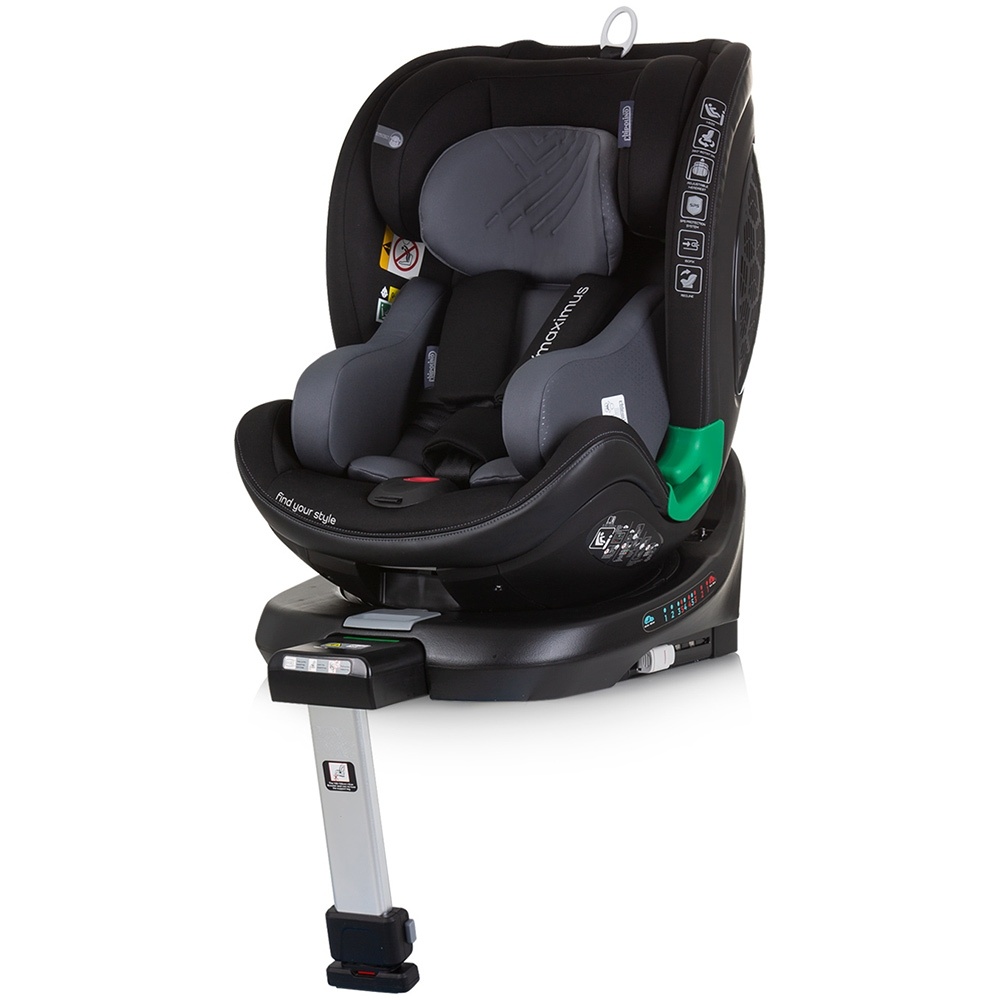 Scaun auto Chipolino Maximus I-Size 40-150 cm obsidian cu sistem Isofix - 1 | YEO