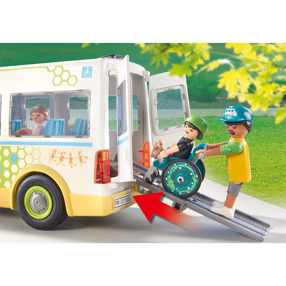 Set de joaca Playmobil Autobuz Scolar De La Oras - 3 | YEO