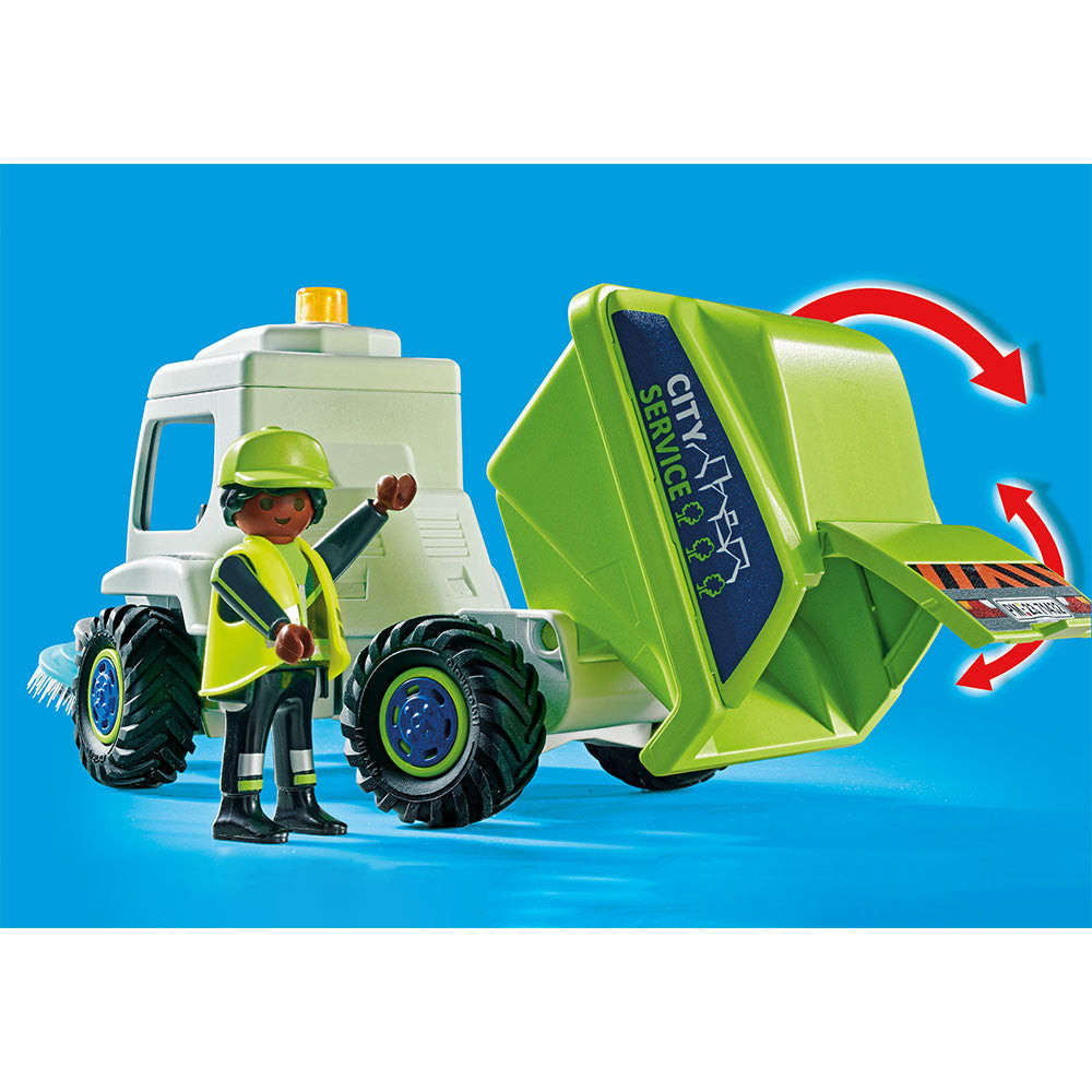 Set de joaca Playmobil - Masinuta De Curatat Strada - 3 | YEO