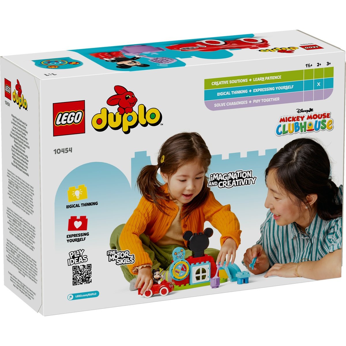 Set Jucarii LEGO DUPLO® - Clubul si masina lui Mickey Mouse (10454) - 1 | YEO