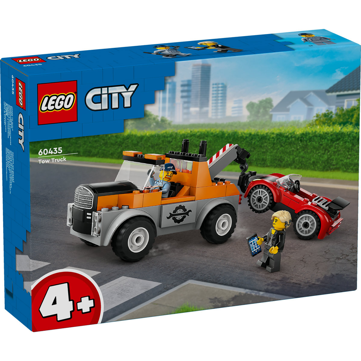 Set LEGO City - Camioneta de tractare si masina sport (60435) - 1 | YEO