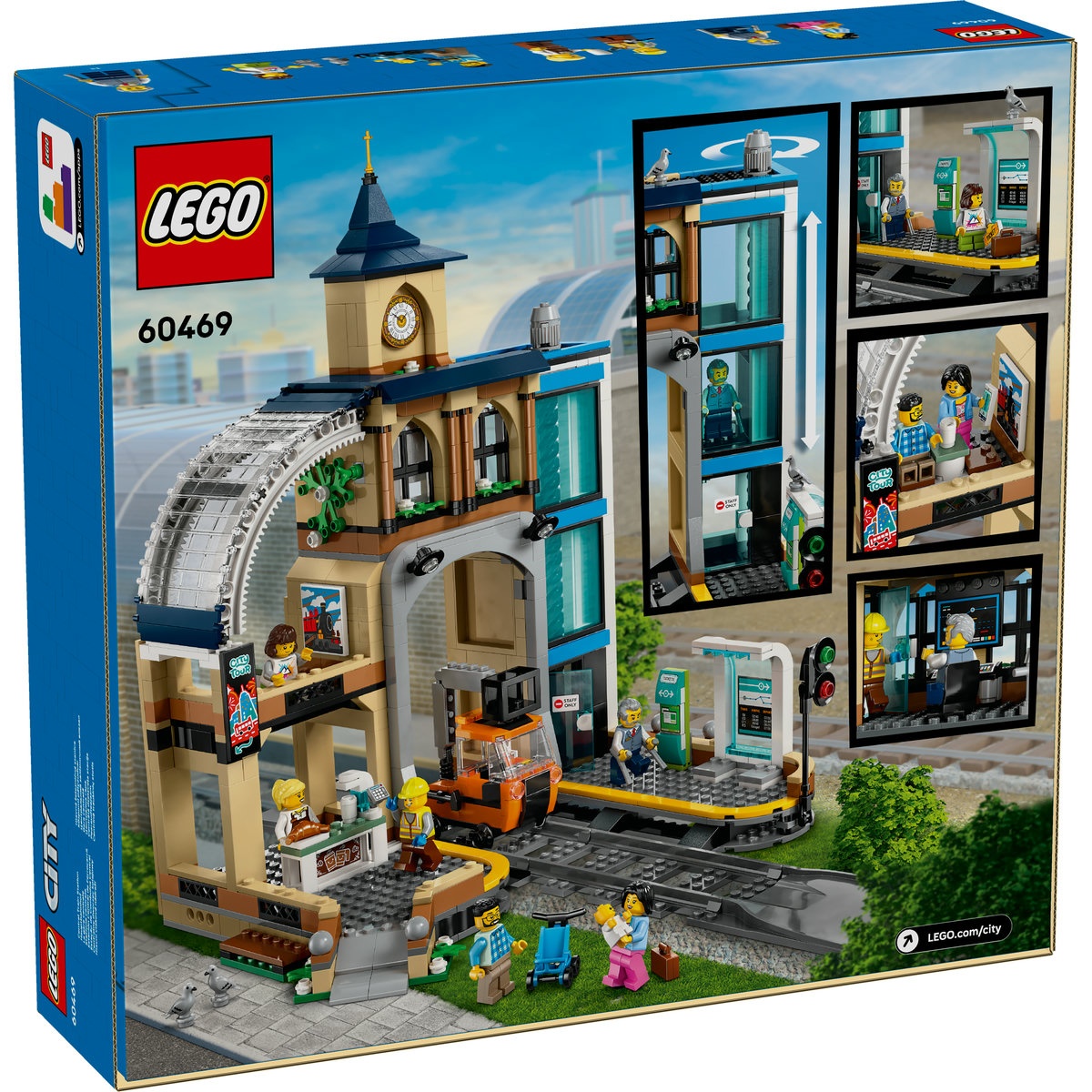 Set LEGO City - Gara centrală (60469) - 2 | YEO