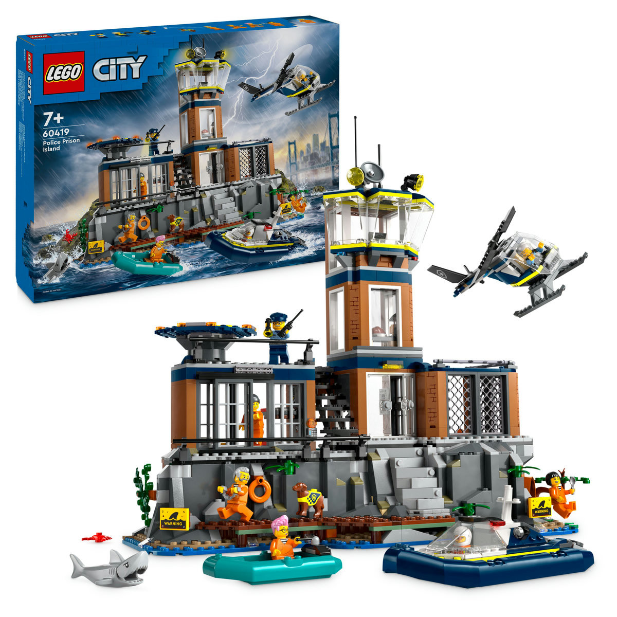 Set LEGO City - Insula-inchisoare (60419)