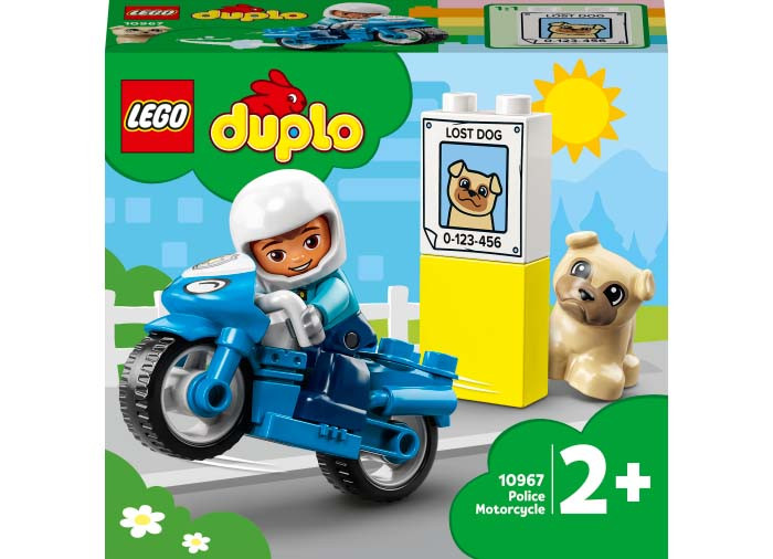 Set LEGO DUPLO - Motocicleta de politie (10967) - 1 | YEO