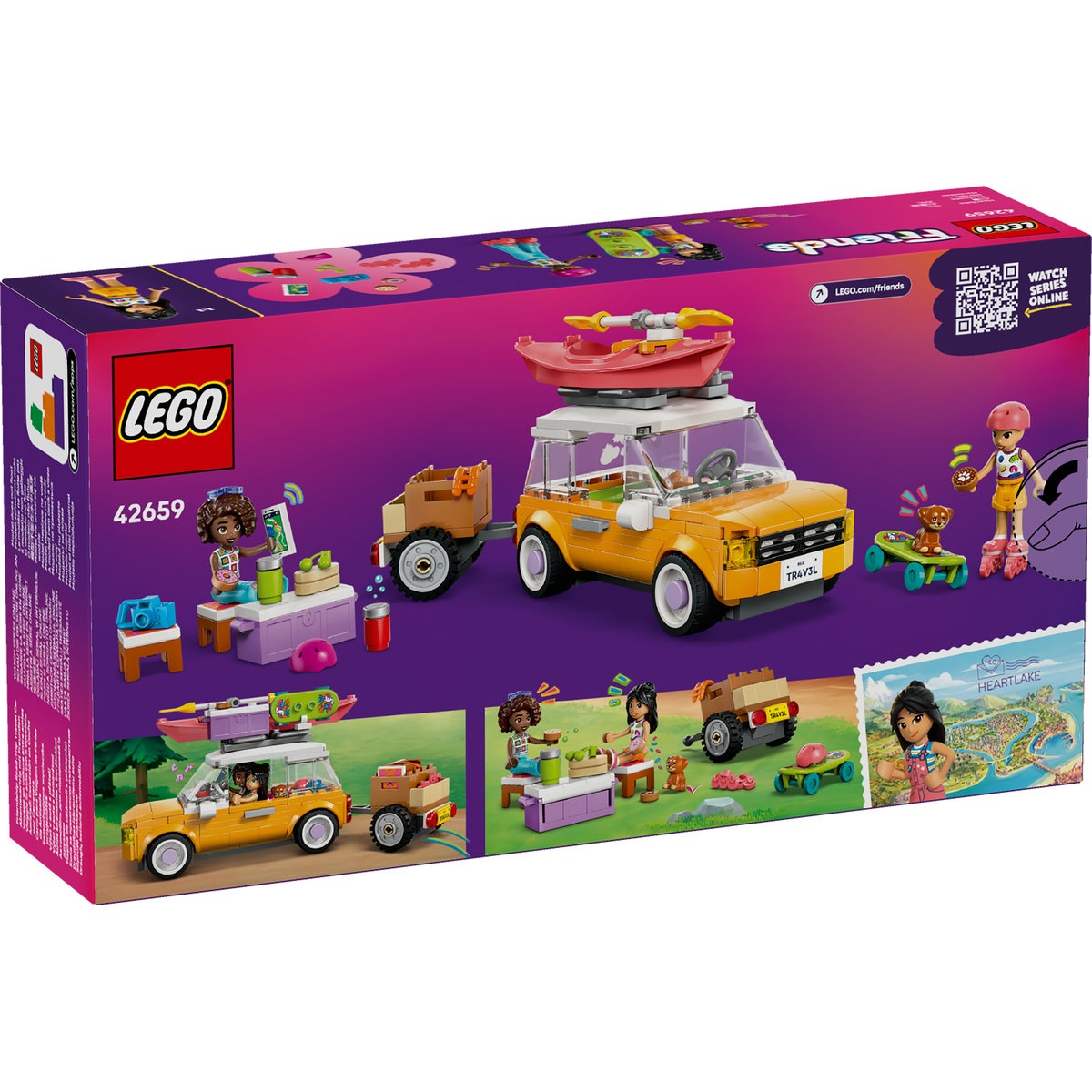 Set LEGO Friends - Maşina de călătorii a prieteniei (42659) - 2 | YEO