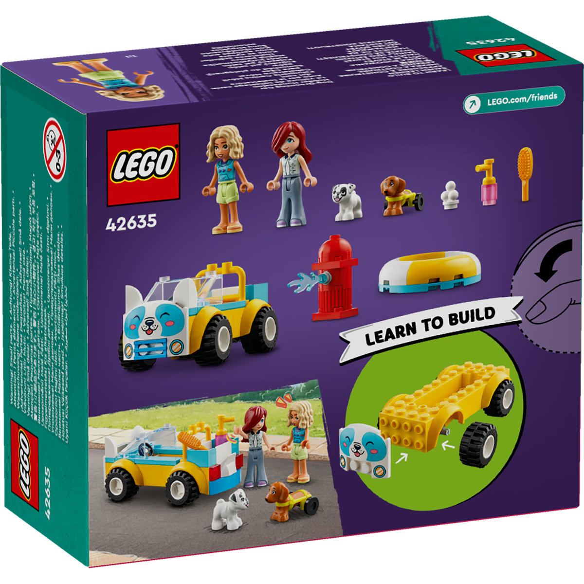 Set LEGO Friends - Masina pentru toaletarea cainilor (42635) - 2 | YEO