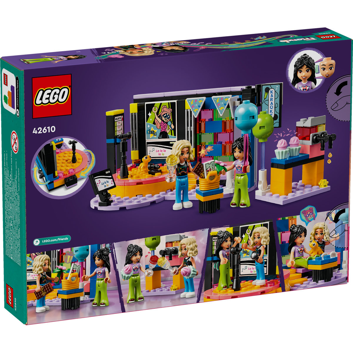 Set LEGO Friends - Petrecere cu karaoke (42610) - 2 | YEO