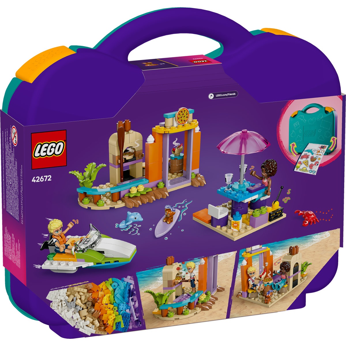 Set LEGO Friends - Valiza pentru plaja si calatorie (42672) - 3 | YEO