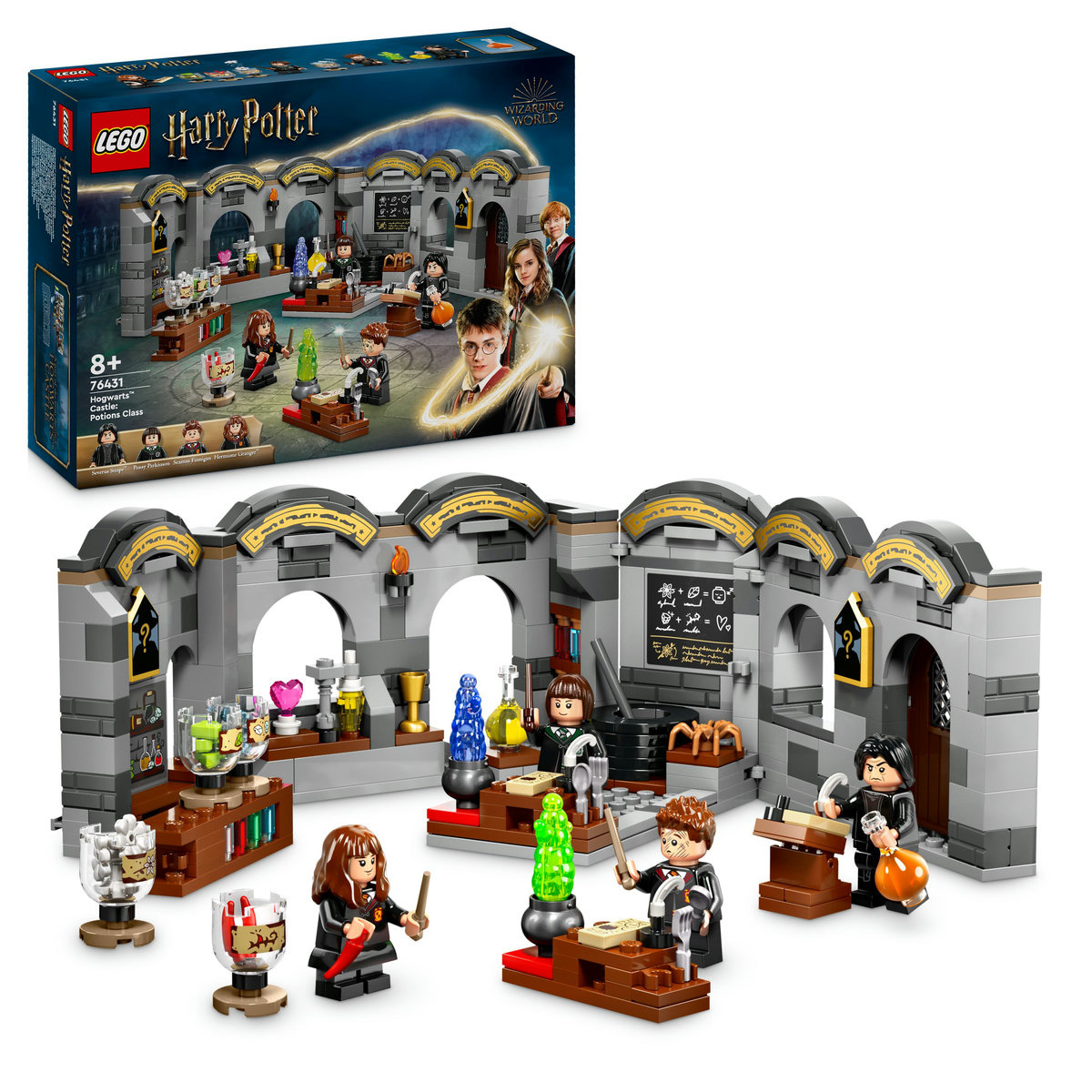 Set LEGO Harry Potter - Castelul Hogwarts™: Lectia de potiuni (76431)