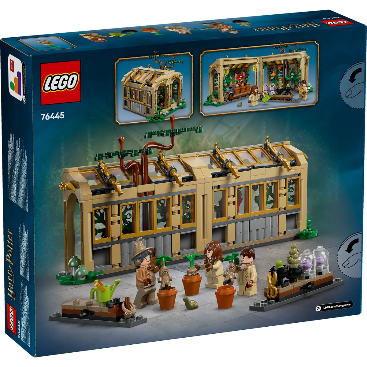 Set LEGO Harry Potter - Castelul Hogwarts: Lecția de ierbologie (76445) - 2 | YEO