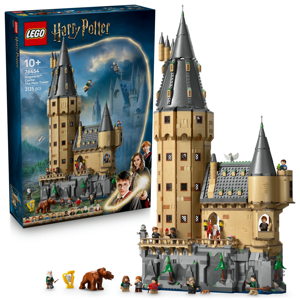 Set LEGO Harry Potter - Castelul Hogwarts: Turnul principal (76454)