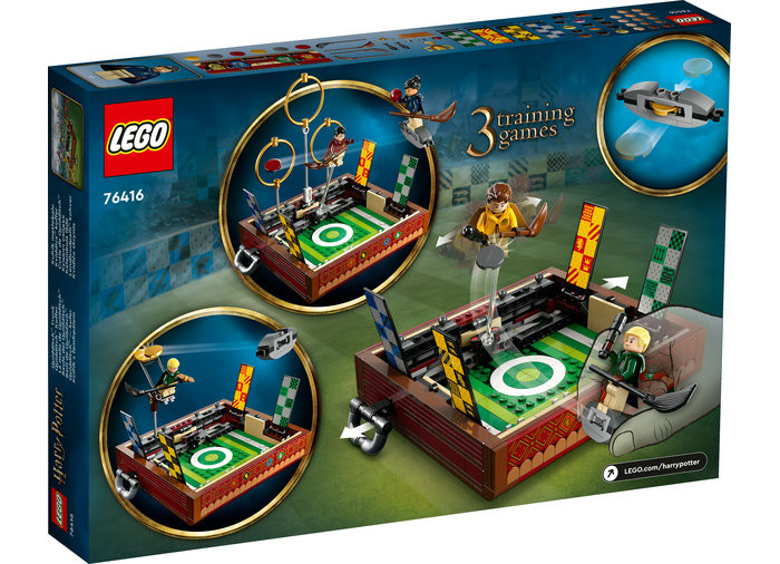 Set LEGO Harry Potter - Cufarul Quidditch (76416) - 2 | YEO