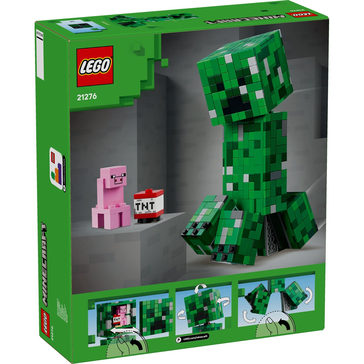 Set LEGO Minecraft - Creeper (21276) - 2 | YEO