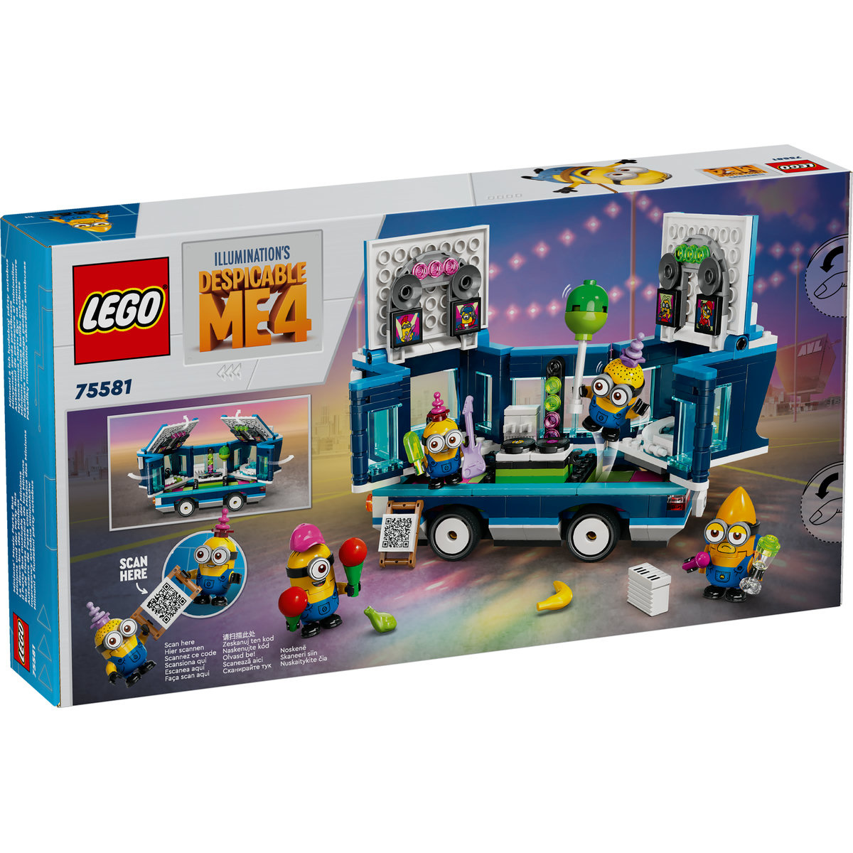 Set LEGO Minions - Autobuzul de petrecere al minionilor (75581) - 2 | YEO